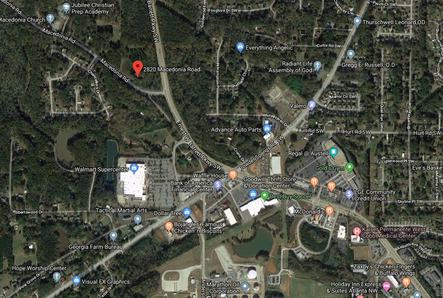 More Photos Of 2820 Macedonia Rd, Powder Springs Land For Sale