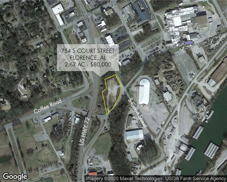 Primary Photo Of 754 S Court St, Florence Land For Sale