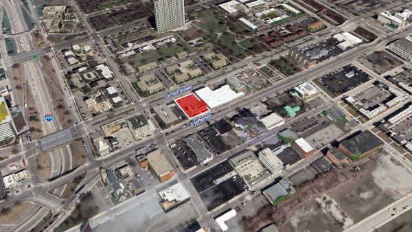 Primary Photo Of 1351 E Jefferson Ave, Detroit Land For Sale