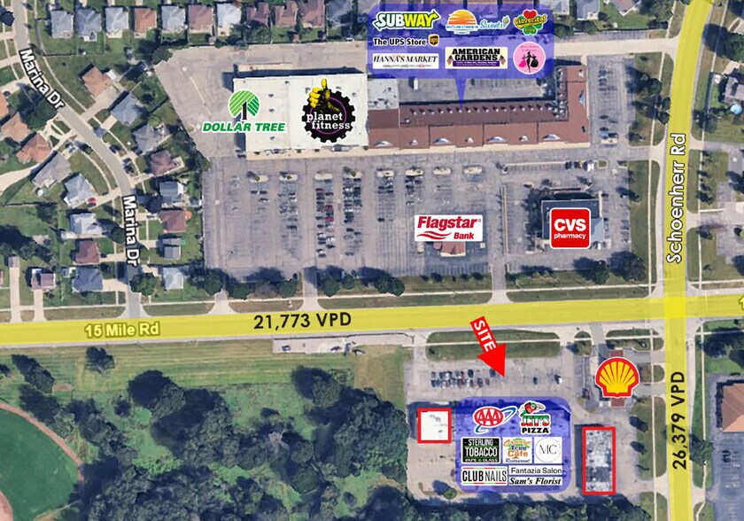 More Photos Of 13400-13480 E 15 Mile Rd, Sterling Heights Unknown For Lease