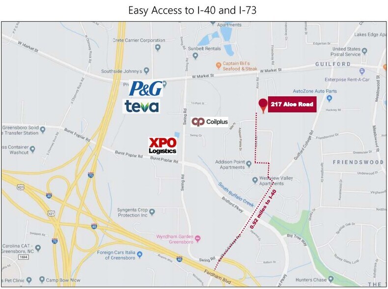 More Photos Of 217 Aloe Rd, Greensboro Land For Sale