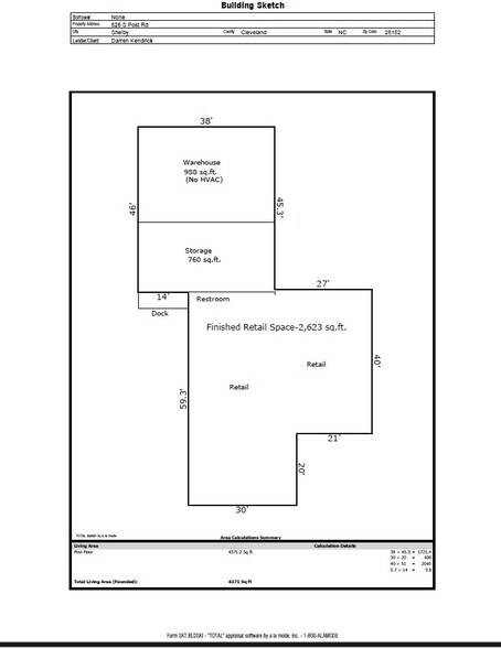 More Photos Of 826 S Post Rd, Shelby Storefront For Sale