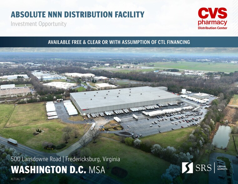 Primary Photo Of 500 Lansdowne Rd, Fredericksburg Distribution For Sale