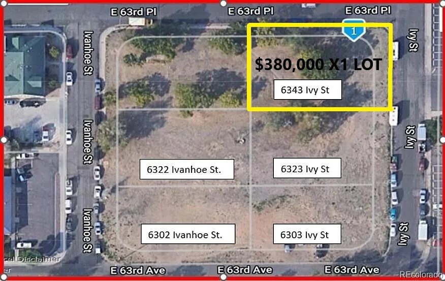 More Photos Of 6322 Ivanhoe St, Commerce City Land For Sale