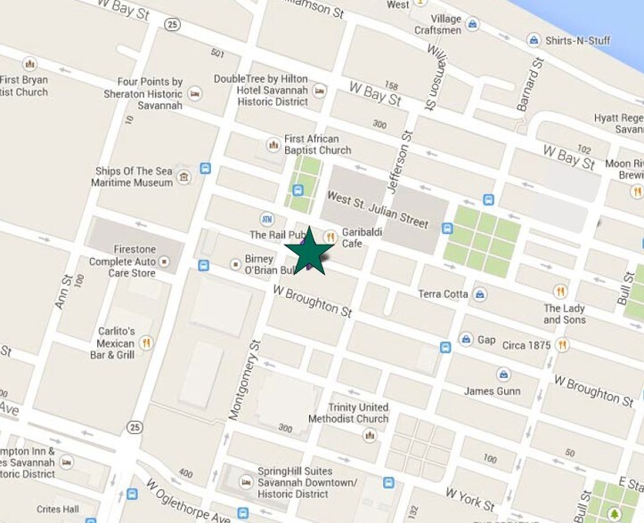 More Photos Of 322 W Broughton St, Savannah Storefront For Lease