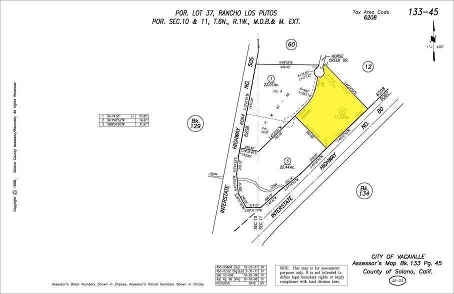 More Photos Of Horse Creek Dr, Vacaville Land For Sale