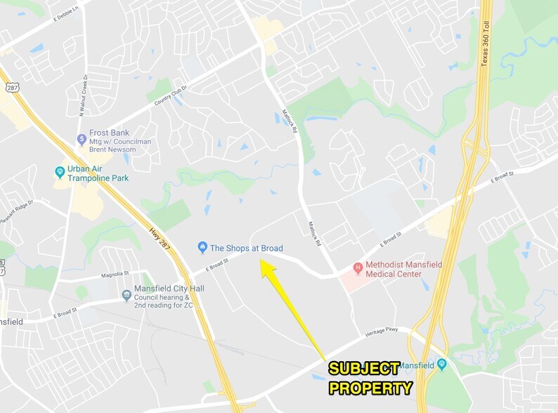 More Photos Of 1848 E Broad St, Mansfield Land For Sale