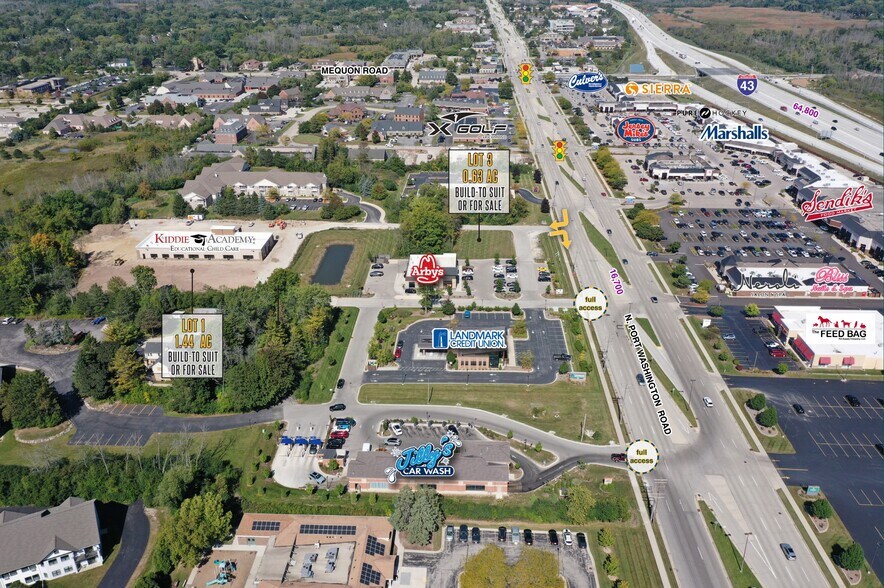 More Photos Of 10865-10911 N Port Washington Rd, Mequon Land For Lease