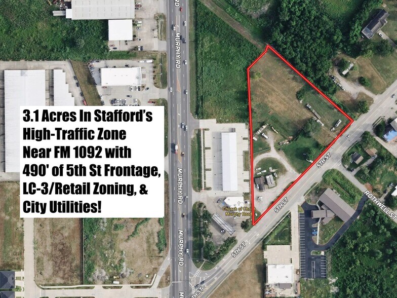 Primary Photo Of 3650 5th, Stafford Land For Sale