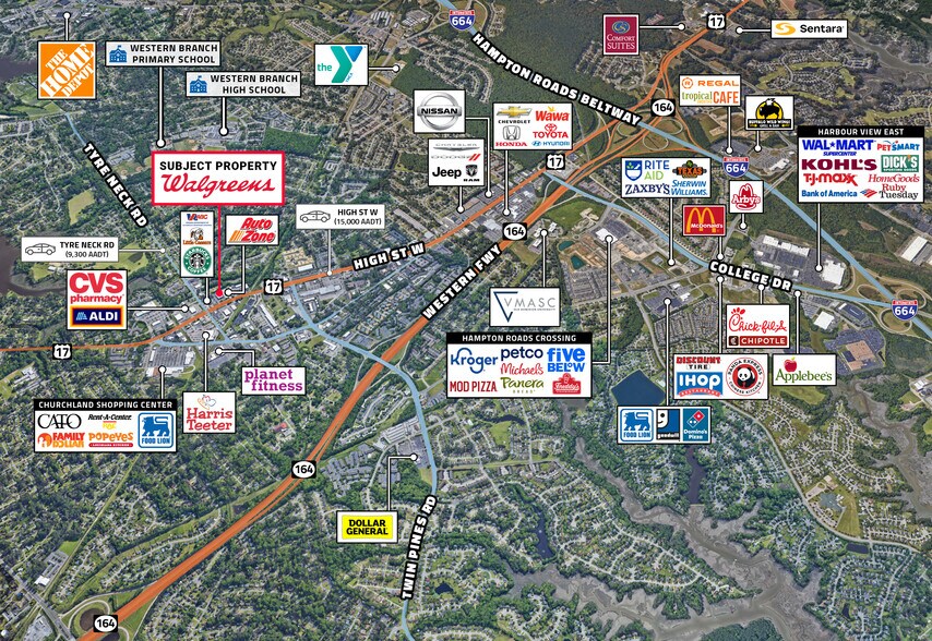 More Photos Of 5917 High St, Portsmouth Drugstore For Sale