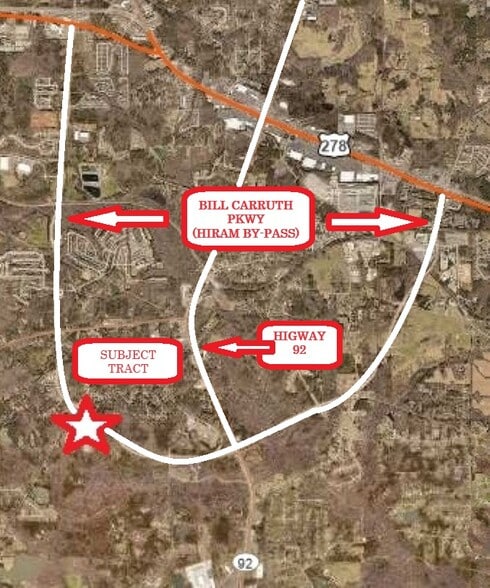 More Photos Of Bill Carruth Parkway @ Nebo Road, Hiram Land For Sale