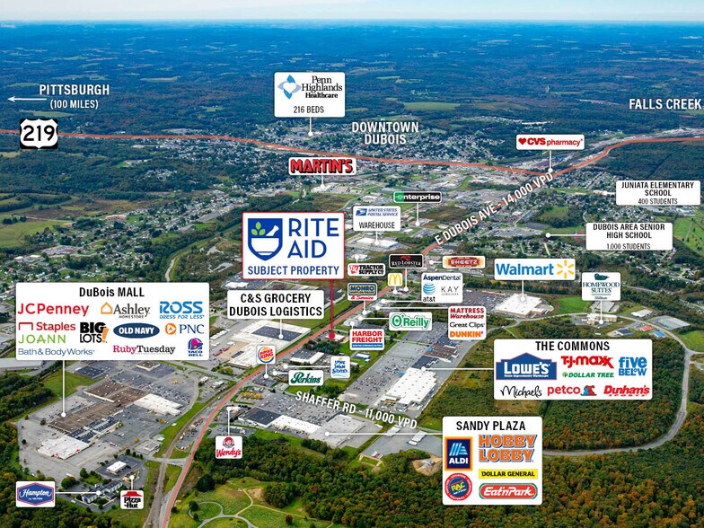 More Photos Of 431 Commons Dr, Du Bois Drugstore For Sale