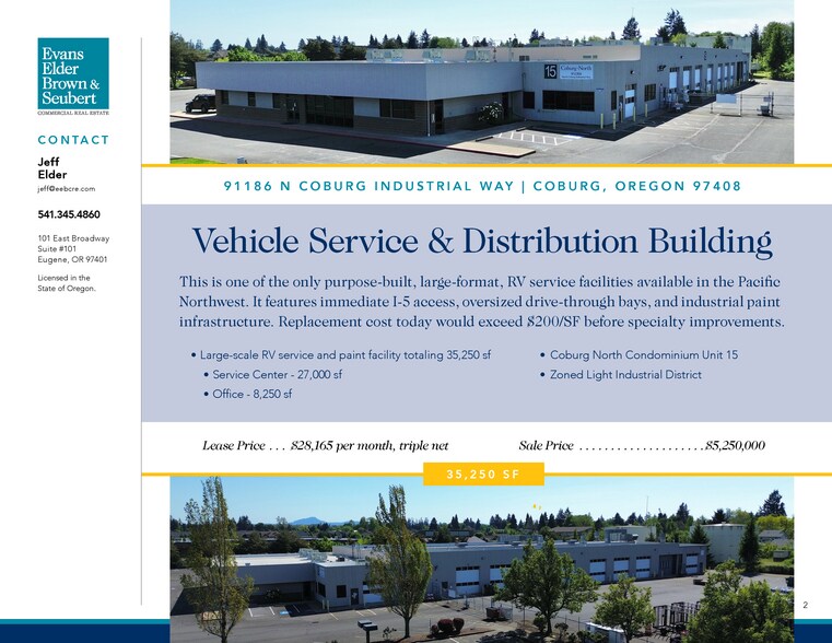 More Photos Of 91186 N Coburg Industrial Way, Coburg Distribution For Sale