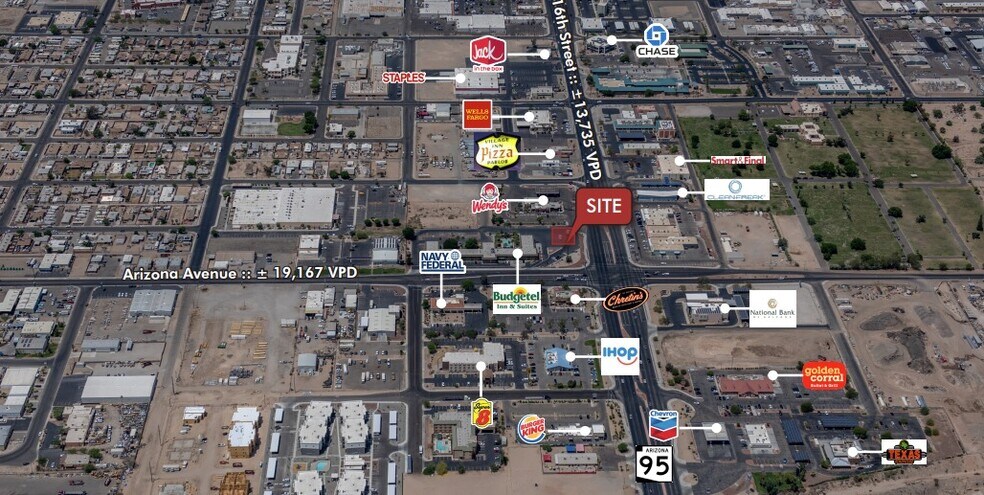 Primary Photo Of SWC 16th Street & Arizona Ave, Yuma Land For Lease