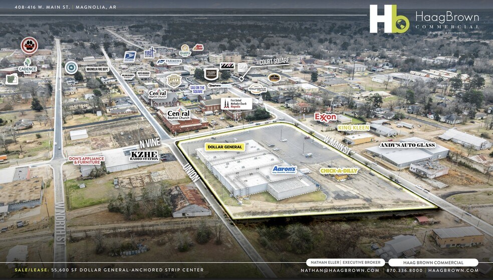 More Photos Of 402-412 W Main St, Magnolia Storefront For Lease