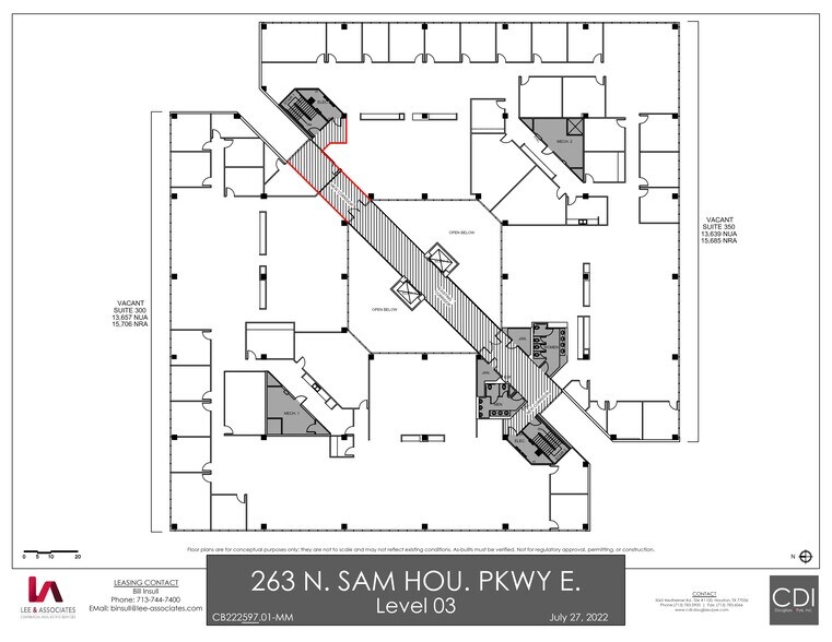 More Photos Of 263 N Sam Houston Pky E, Houston Office For Sale