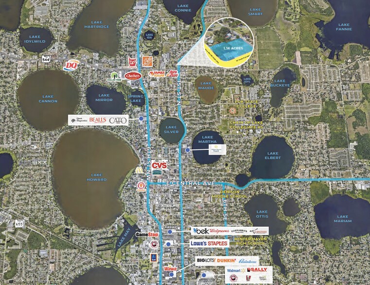 More Photos Of 105 Mlk Blvd NW, Winter Haven Land For Sale