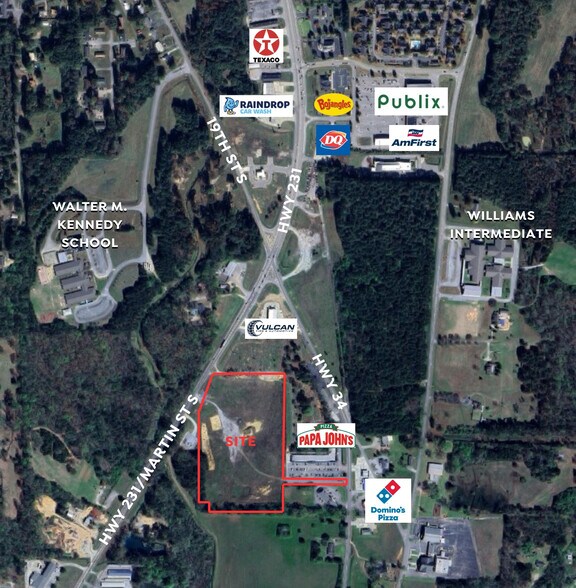 More Photos Of 2402 Martin St S, Pell City Land For Sale