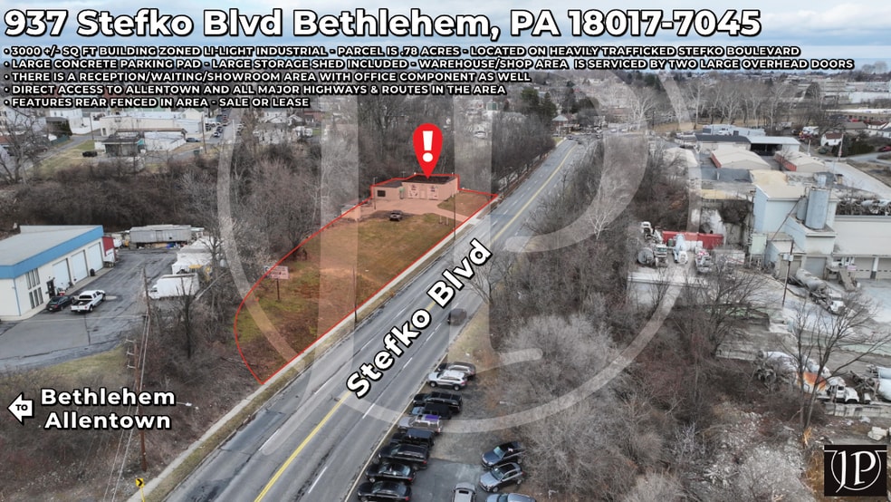Primary Photo Of 937 Stefko Blvd, Bethlehem Warehouse For Lease