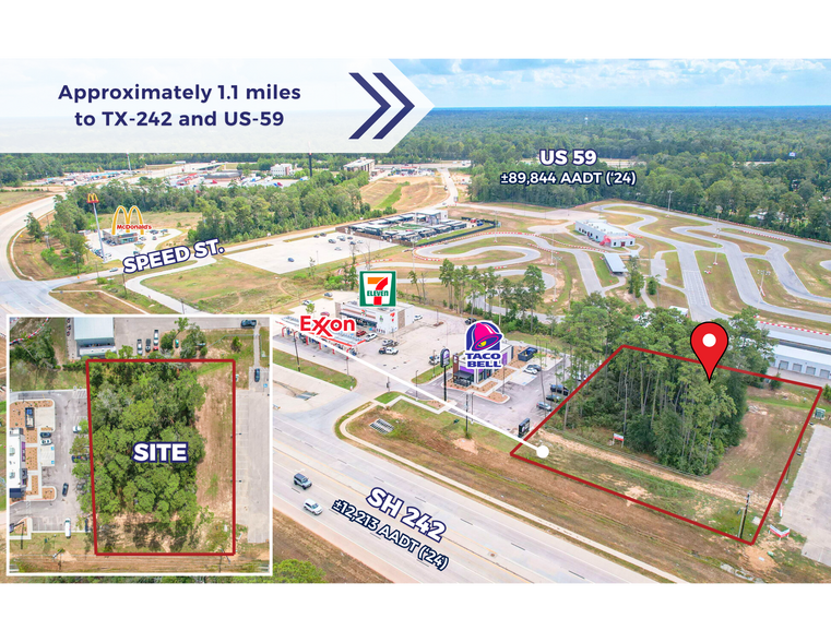 More Photos Of SWQ TX-242 & Speed St, New Caney Land For Sale