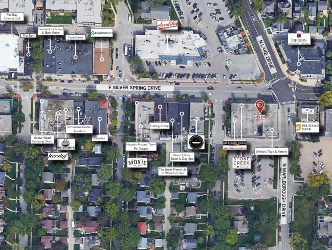 Primary Photo Of 601-629 E Silver Spring Dr, Whitefish Bay Office For Lease