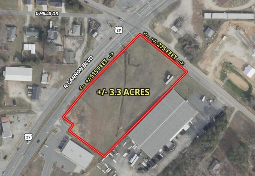 More Photos Of 0 N Cannon Blvd, Landis Land For Sale