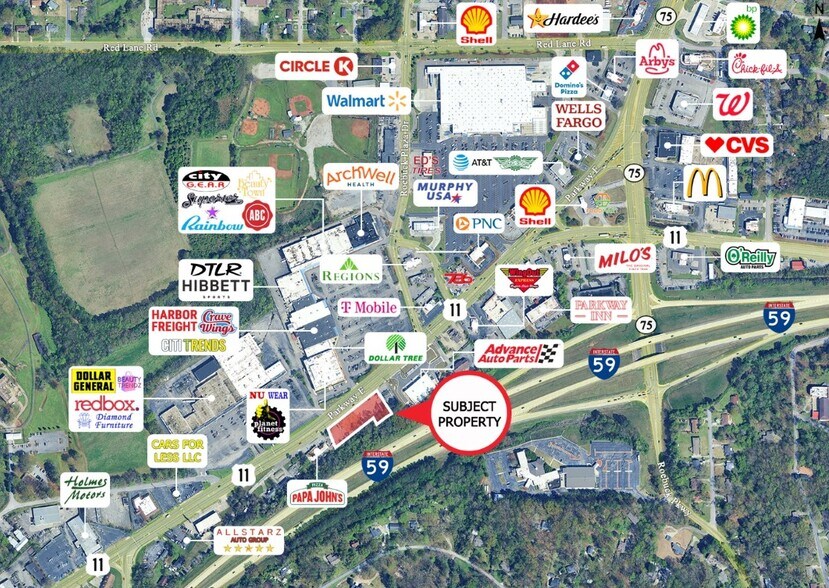 Primary Photo Of 9115 Parkway E, Birmingham Land For Sale