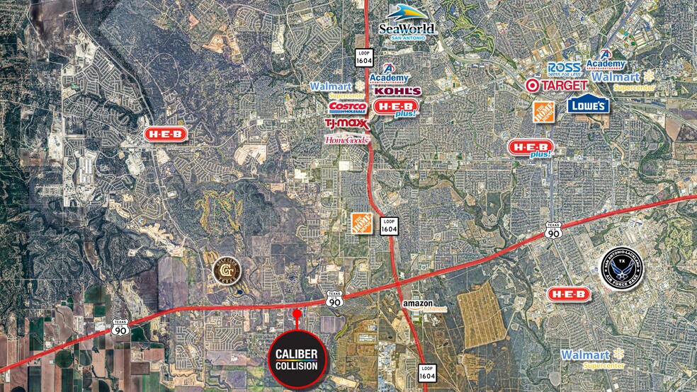 More Photos Of SEQ WT Montgomery & Hwy 90, San Antonio Freestanding For Sale