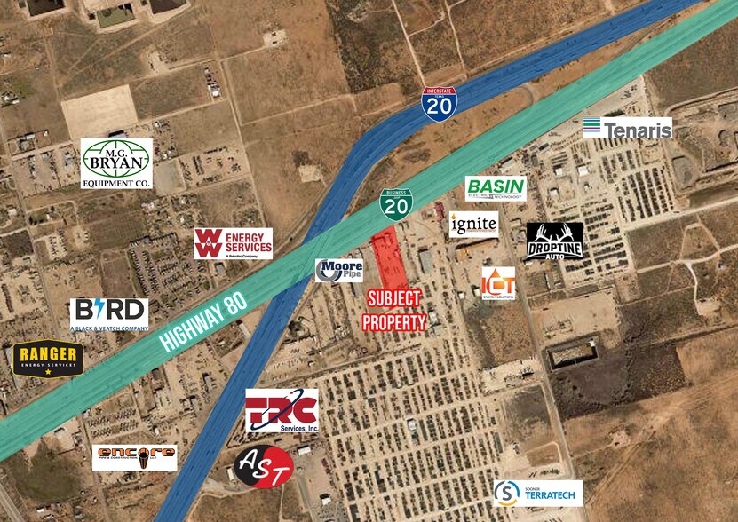 More Photos Of 6700 I-20, Midland Warehouse For Lease