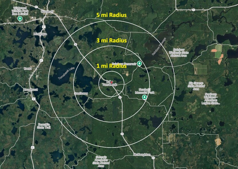 More Photos Of 7220 Bradley St, Lake Tomahawk Freestanding For Sale