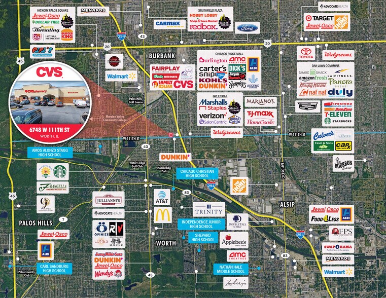 More Photos Of 6748 W 111th St, Worth Drugstore For Sale