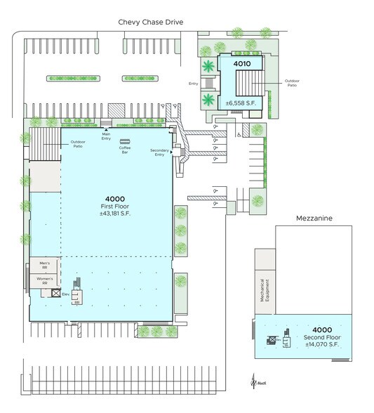 More Photos Of 4000-4010 Chevy Chase Dr, Los Angeles Unknown For Lease