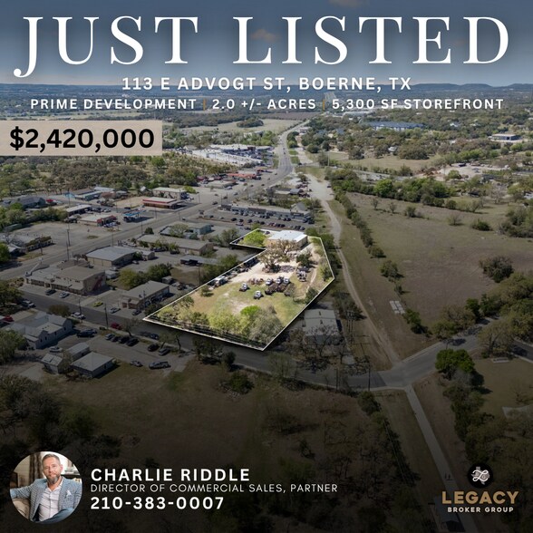 More Photos Of 113 E Advogt St, Boerne General Retail For Sale