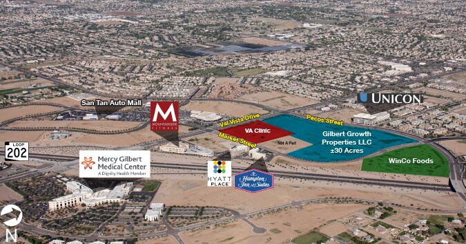 More Photos Of SEC Pecos Rd & Val Vista Dr, Gilbert Land For Lease