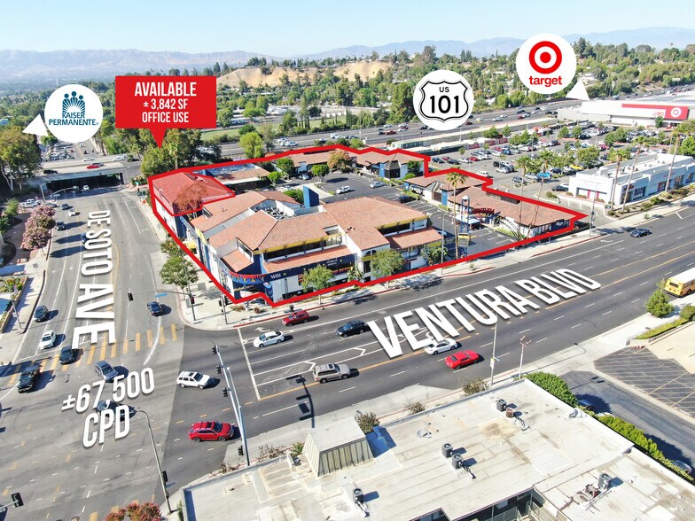 More Photos Of 20833-20861 Ventura Blvd, Woodland Hills Storefront Retail Office For Lease