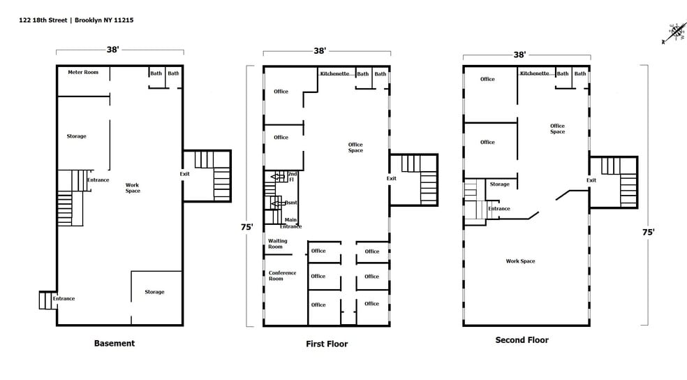 More Photos Of 122 18th St, Brooklyn Land For Lease