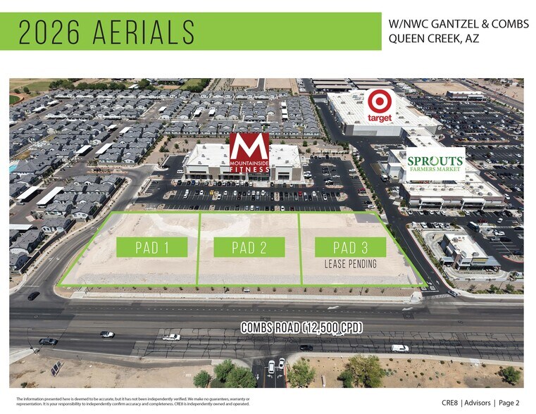 More Photos Of W/NWC Gantzel & Combs, Queen Creek Land For Lease