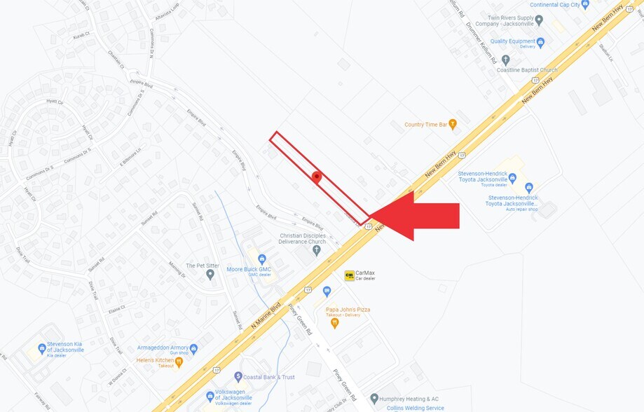 More Photos Of 1 New Bern Hwy, Jacksonville Land For Sale