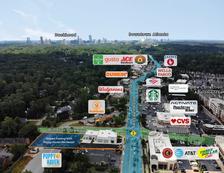 More Photos Of 4575 Roswell Rd, Sandy Springs Freestanding For Sale