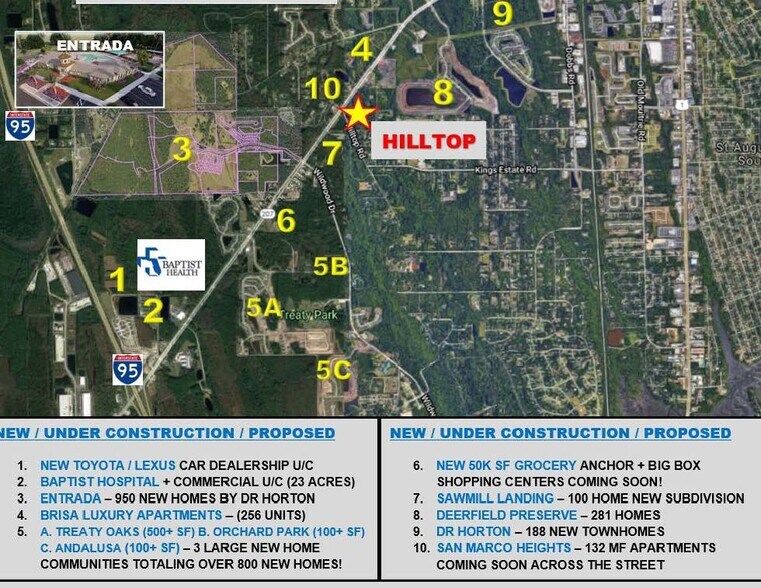 More Photos Of 1450 STATE ROAD 207, Saint Augustine Land For Sale