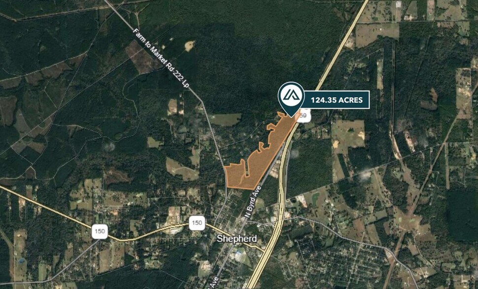 Primary Photo Of N Byrd Ave & US 59, Shepherd Land For Sale