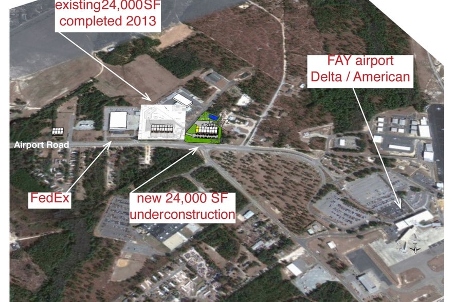 More Photos Of 207 Airport Rd, Fayetteville Light Manufacturing For Lease