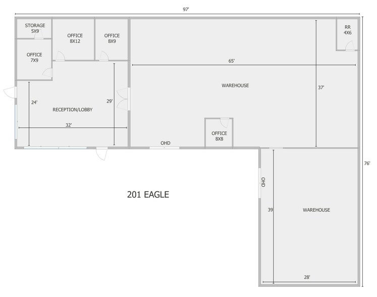 More Photos Of 201 Eagle Dr, Denton Storefront Retail Office For Lease