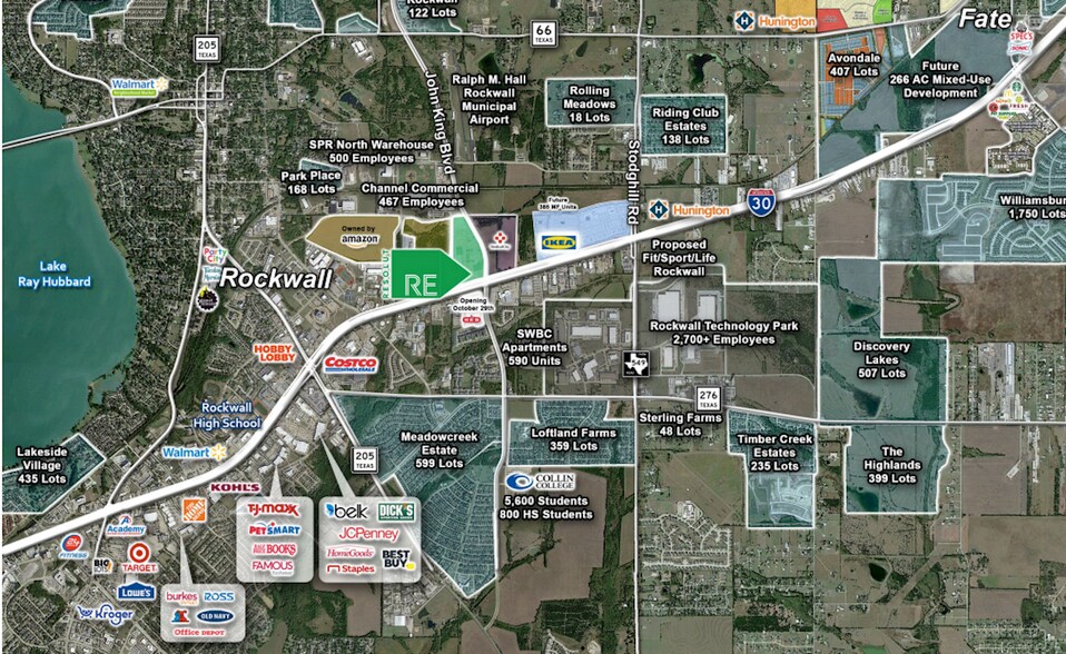 More Photos Of NWQ I-30 and John King Blvd, Rockwall General Retail For Lease
