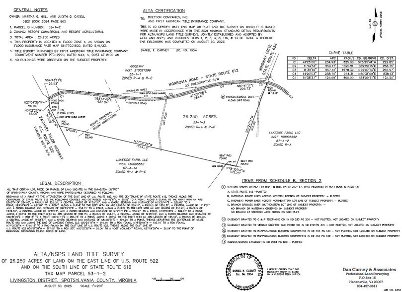 More Photos Of Route 522 @ Monrovia Rd, Orange Land For Sale