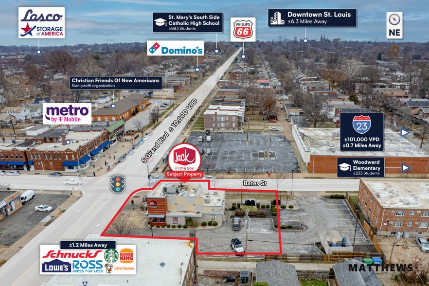 More Photos Of 5600 S Grand Blvd, Saint Louis Fast Food For Sale