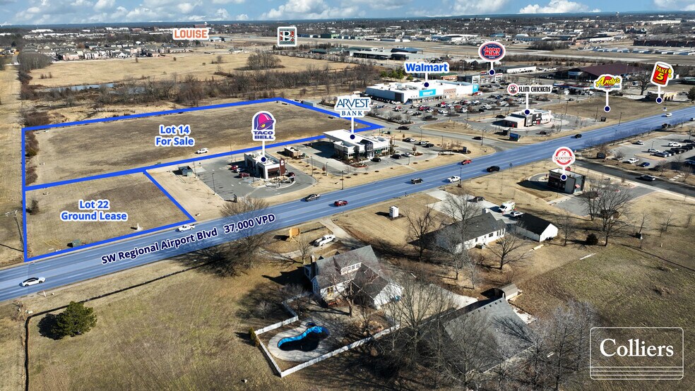 Primary Photo Of SW Regional Airport Blvd, Bentonville Land For Sale