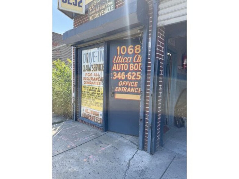 Primary Photo Of 1068 Utica Ave, Brooklyn Auto Repair For Sale