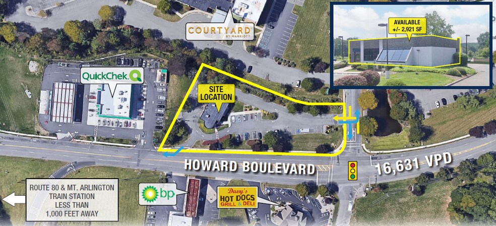 More Photos Of 99 Howard Blvd, Mount Arlington Bank For Lease