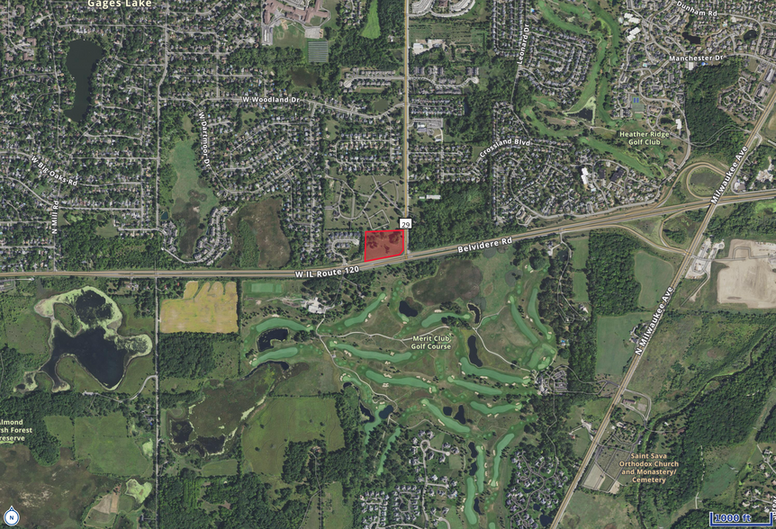 Primary Photo Of 17072 W. IL Route 120, Grayslake Land For Sale